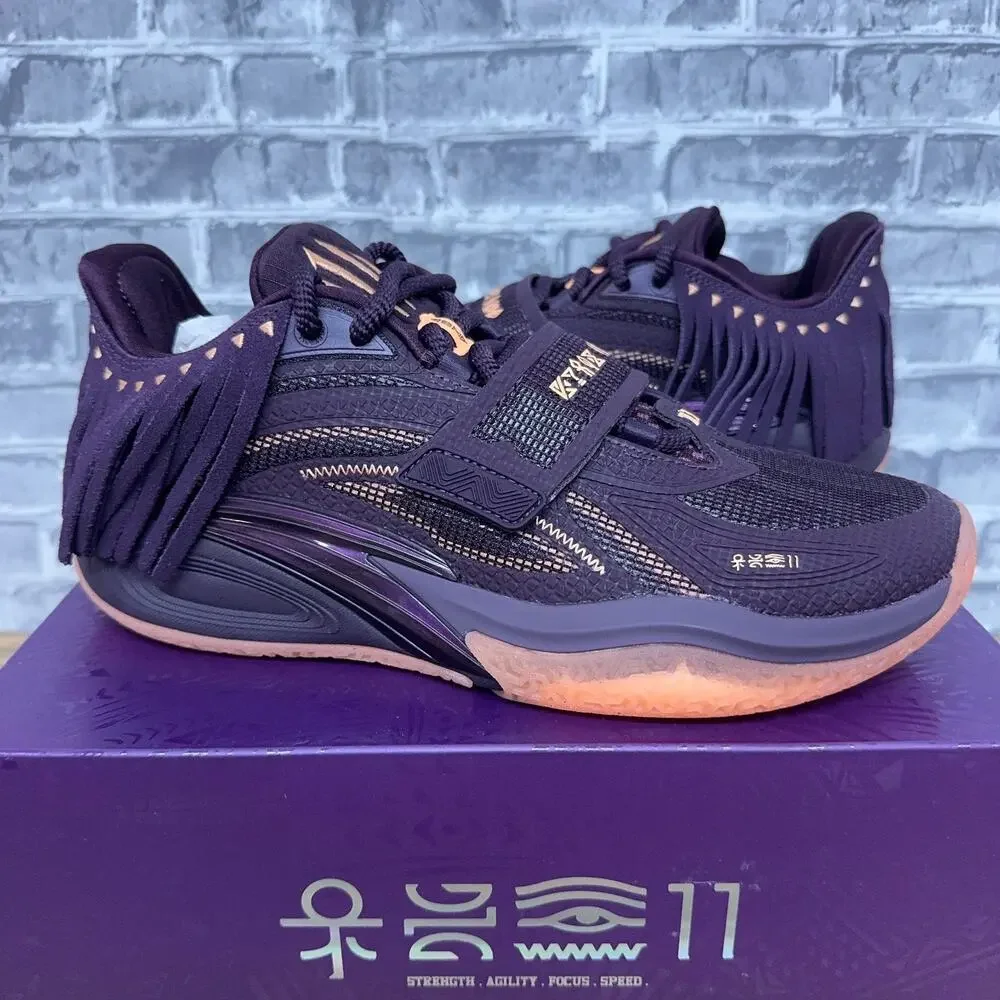 Anta Kai 1 Chief Hela Crown Jewel Midnight Purple Gold Mens Size 10 New 2025